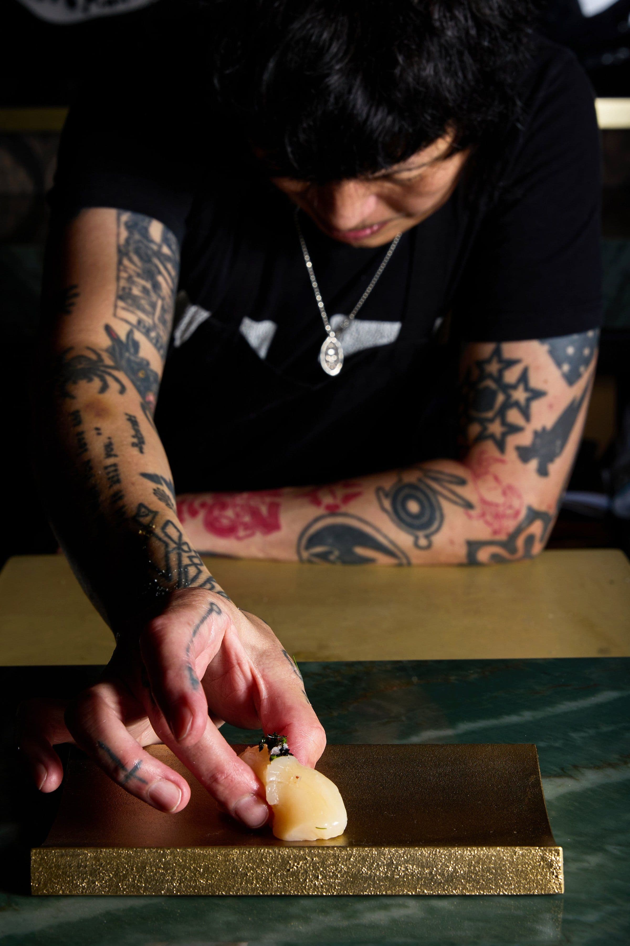 "Kira Omakase opens in New Orleans with chef Yoshi Okai."